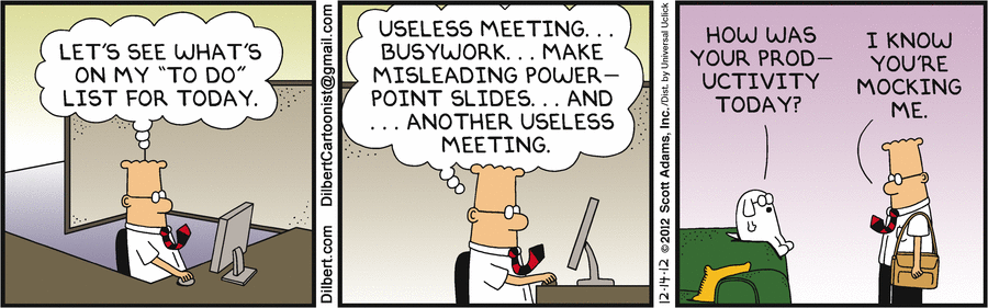 Dilbert Cartoon